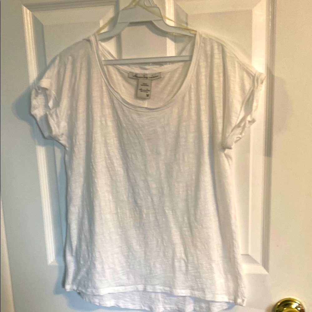 American Rag white Short Sleeve Relaxed T-Shirt